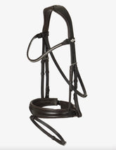 Classic Dressage Bridle Brown Full